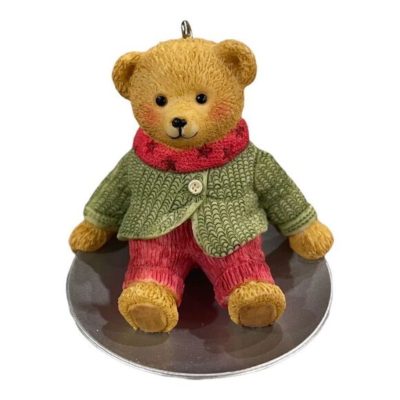 hallmark Wendy Whoosh Hollyday Hill Snow Cub Club Ornament 2 and Memory Card - Picture 2 of 16